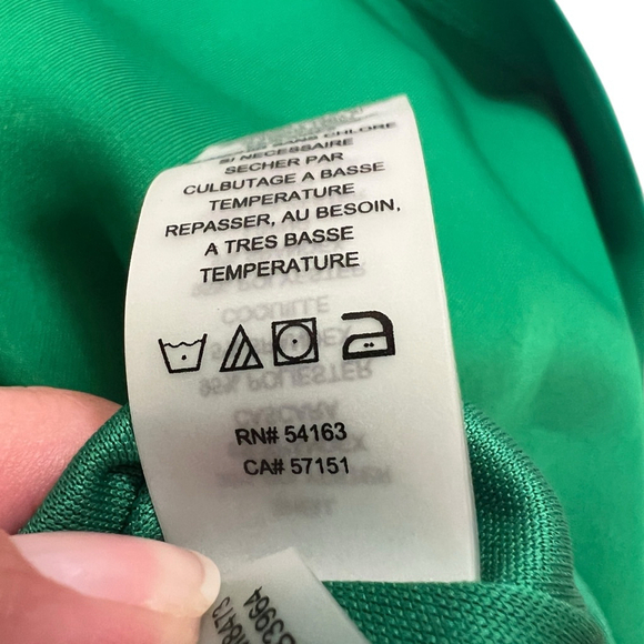 Vince Camuto Green Sleeveless Fit & Flare Dress Women’s Size 6 Pockets Party - Picture 12 of 14